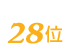 ストレッチ専門店ストレチックスは28位